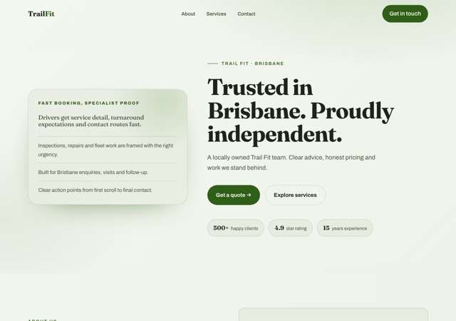 Preview of the 4wd-accessories website template